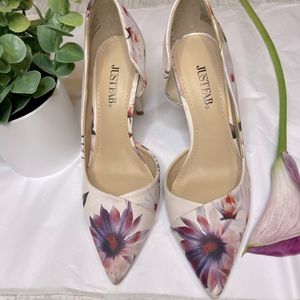 JUST FAB Half Past Midnight D'orsay Pump